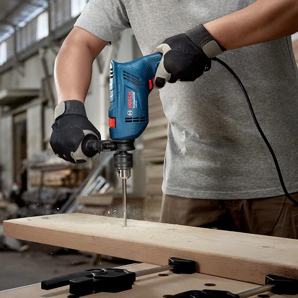 Bosch 13 mm / 600W Professional Heavy Duty Impact Drill with 100 Pcs Kit, GSB 600