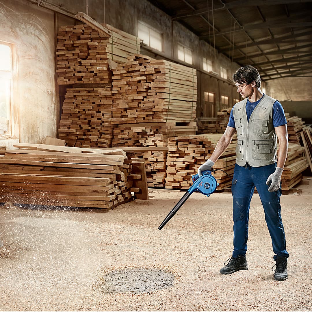 Bosch 820W Professional Blowers with Dust Extraction, GBL 82-270