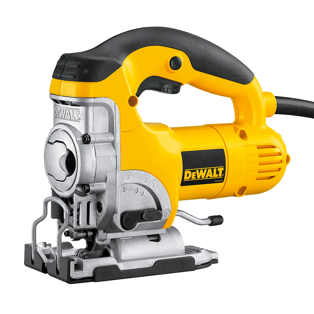 Dewalt 701W Variable Speed Pendulum Jigsaw (Yellow), DW331K-B1