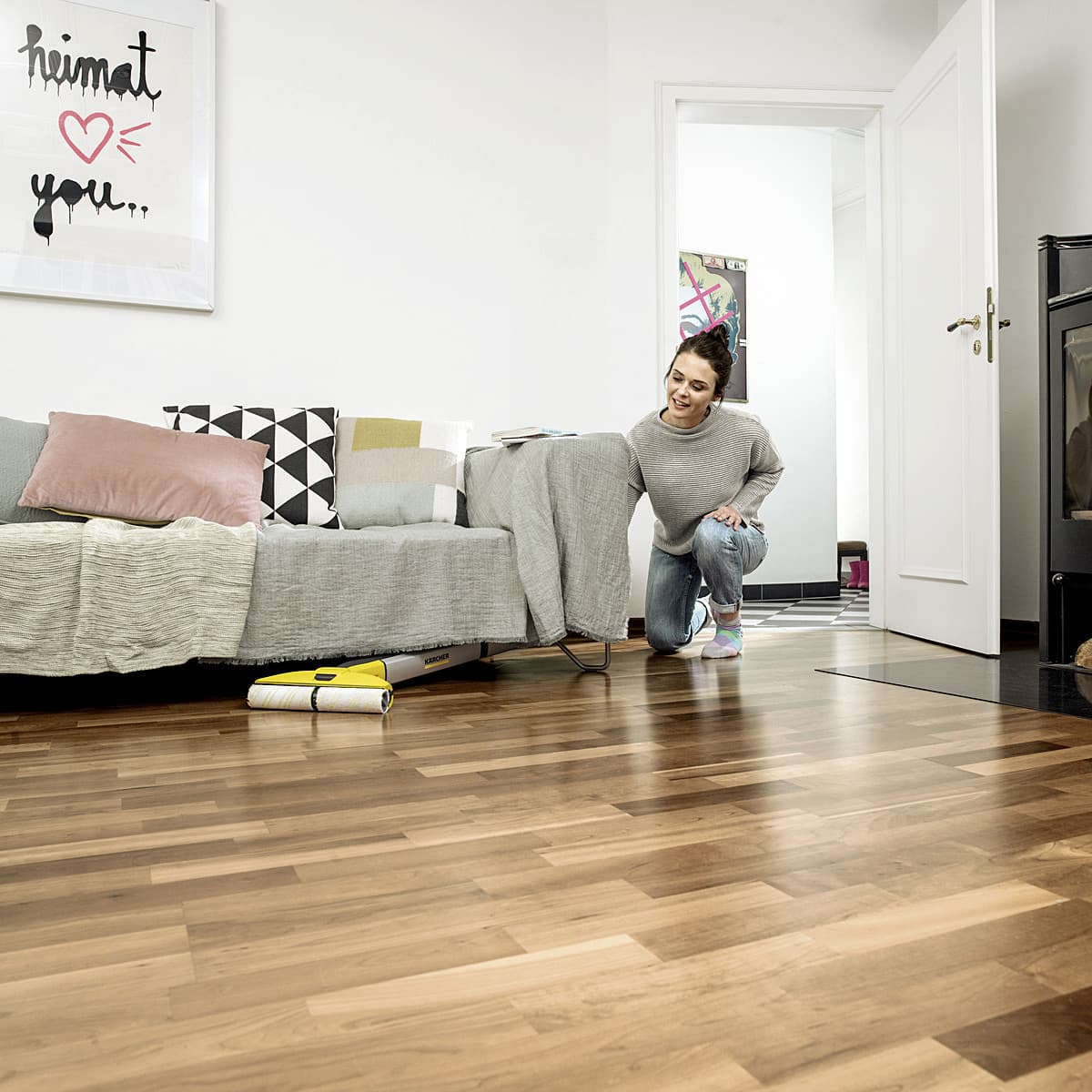 Karcher 7.2V FC 3D Cordless KAP Hard Floor Cleaner, 1.055-313.0