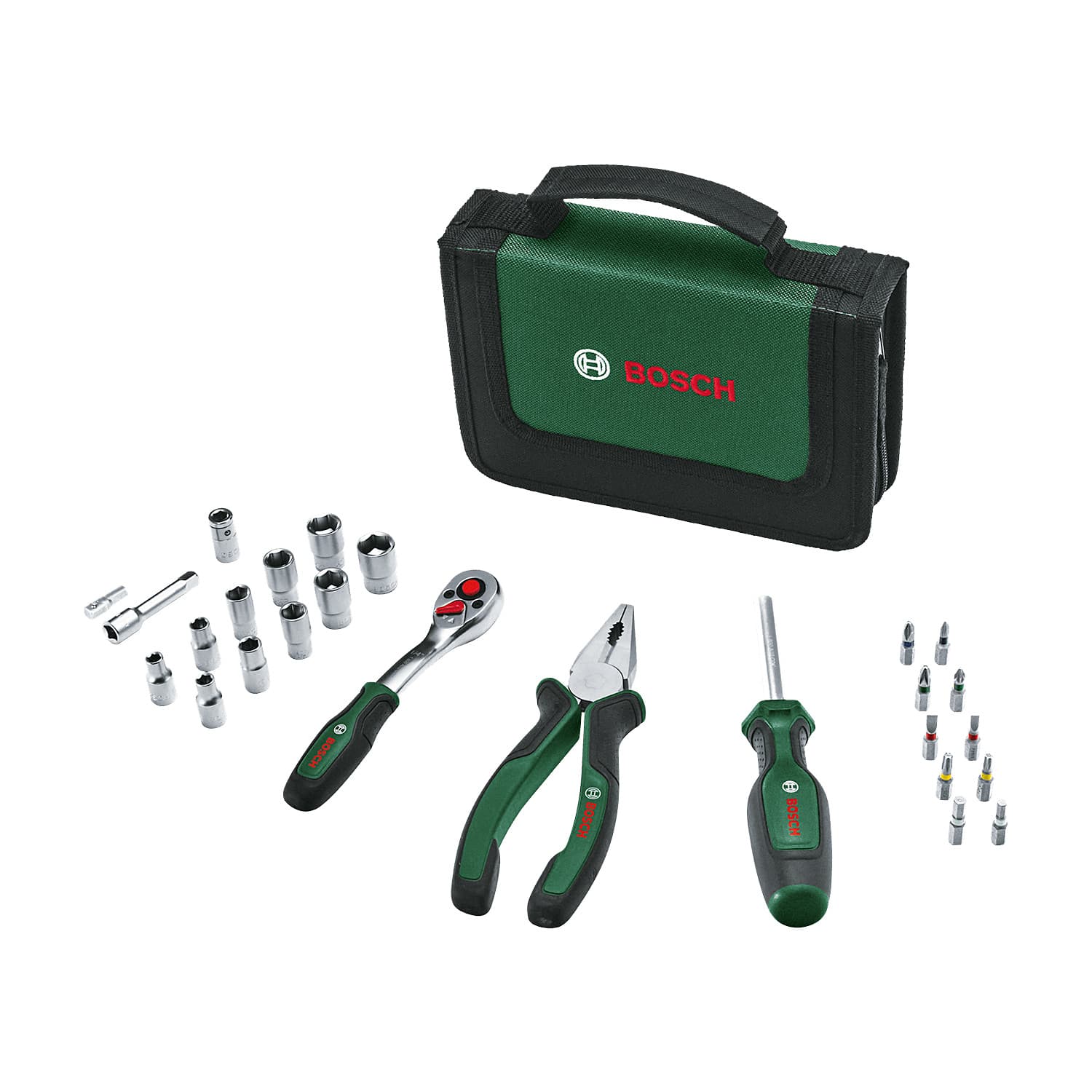 Bosch 26 Pcs Mobility Hand Tool Set, 1 600 A02 BY2