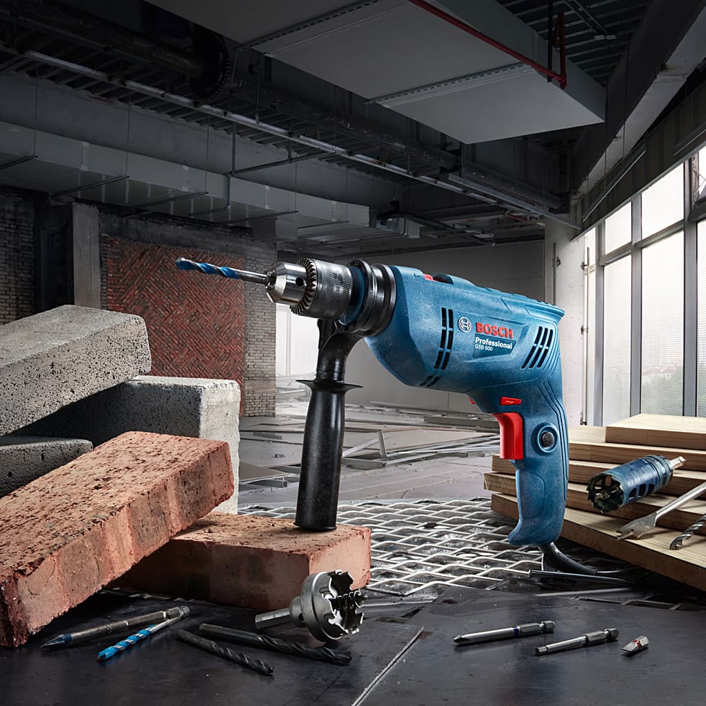 Bosch 13mm 600W Professional Impact Drill, GSB 600