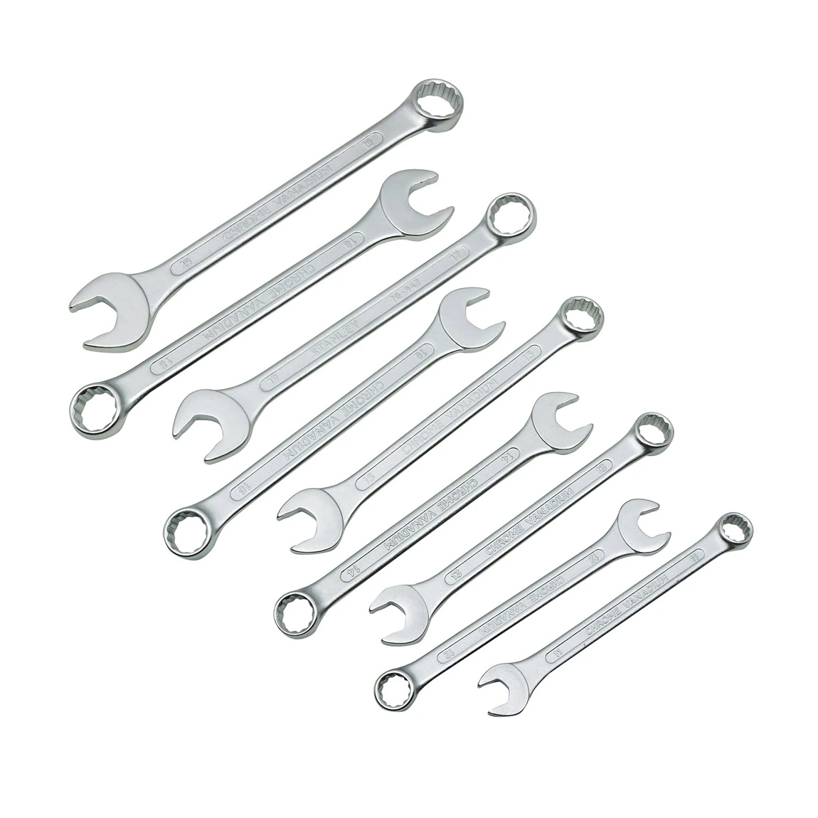 Stanley 23 Pcs, Chrome Vanadium Steel Combination Spanner Set with Maxi-Drive system, 70-965E