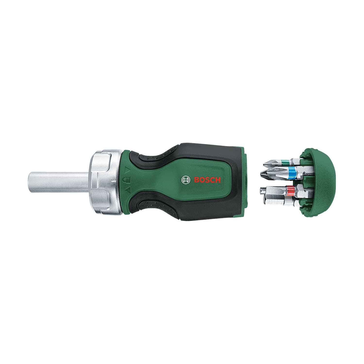 Bosch 6 Pcs Stubby Bit Ratchet Screwdriver Set, 1 600 A03 2UY