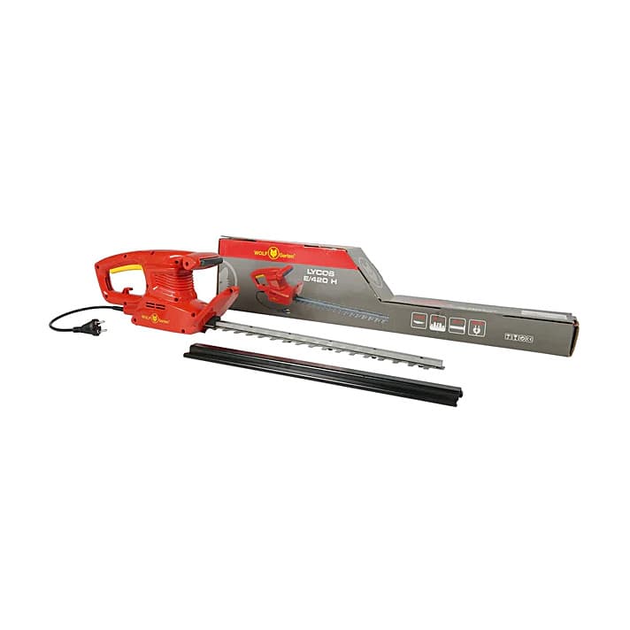 Wolf Garten 420W Hedge Trimmer 45 cm Blade, LYCOS E/420 H