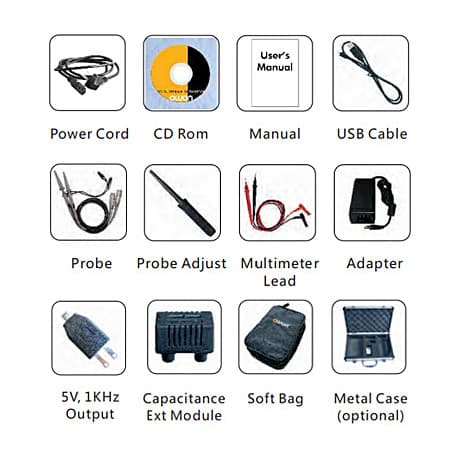 Owon 20MHz / 500MS/s Single Channel Handheld Digital Storage Oscilloscope & Digital Multimeter, HDS 1021M-N