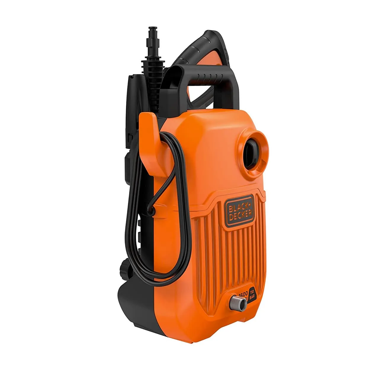 Black+Decker 1300W 110 Bar, 1600 PSI Pressure Washer For Car Wash & Home Use, BEPW1600-IN
