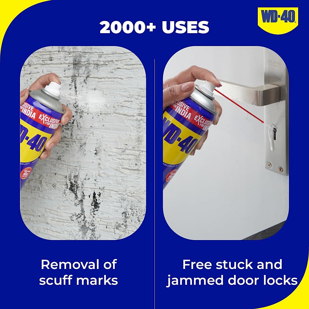 WD-40 300 ml Multipurpose Rust Removal Spray with Smart Straw (Pack of 6 Pcs)