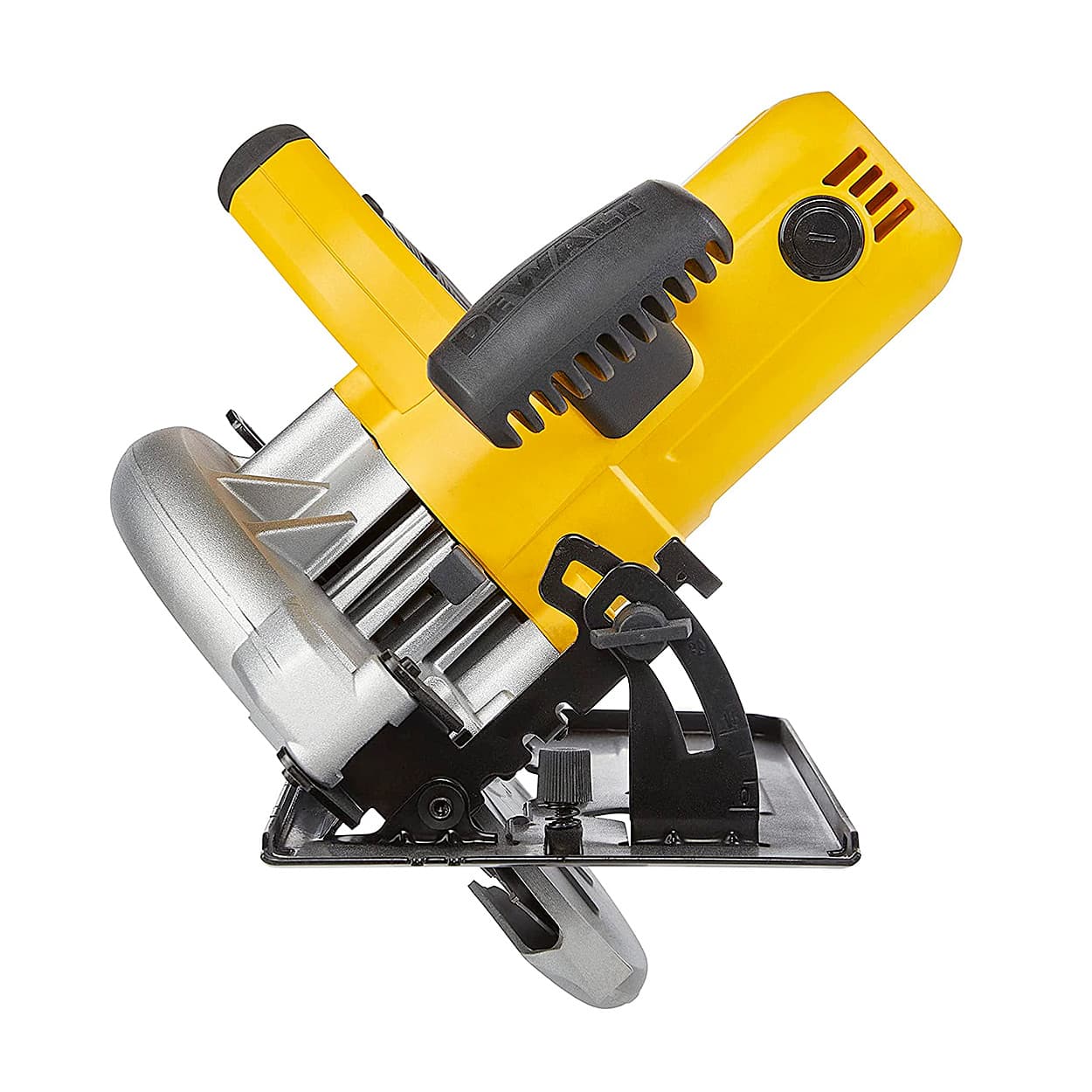 Dewalt 184mm 1500W Compact Circular Saw With 2mm Thickness Stamp Steel Shoe For Sharp Cuts, DWE5615-IN