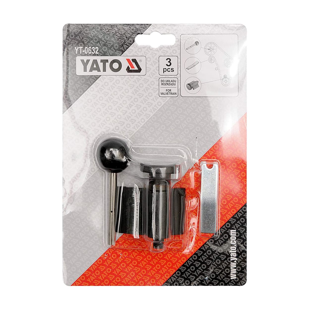 Yato Diesel Engine Locking Setting Kit, YT-0632