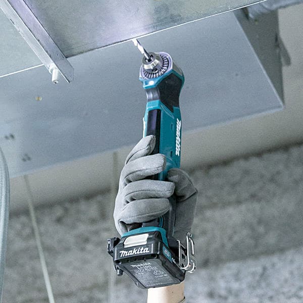 Makita 12V max CXT Li-Ion 10 mm (3/8") Cordless Keyed Chuck Angle Drill (Bare Tool), DA332DZ