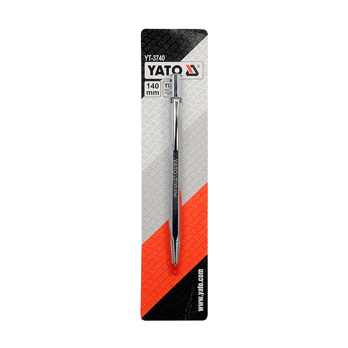 Yato 140 mm / 5.5 inch Scriber For Glass, Metal, Ceramics, & Tungsten Carbide, YT-3740