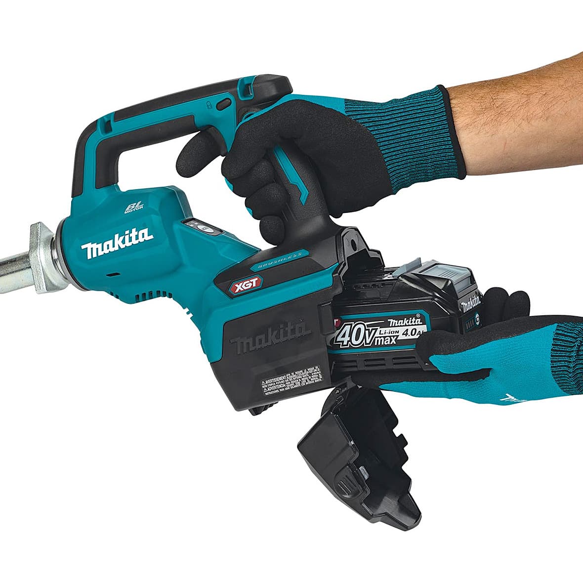 Makita 40Vmax XGT BL Cordless Concrete Vibrator (Bare Tool), VR001GZ