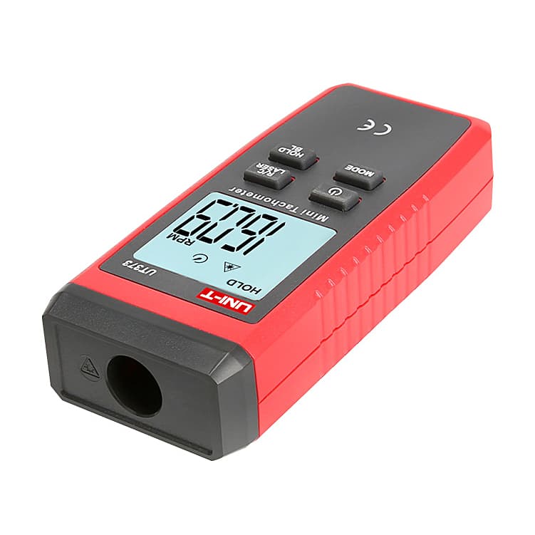UNI-T 10 - 99999 RPM Non-Contact Digital Mini Tachometer, UT373