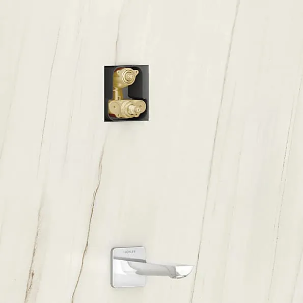 Kohler Autosense 235+ Thermostatic Recessed Bath & Shower 2-Way Valve, K-20740IN-A-NA