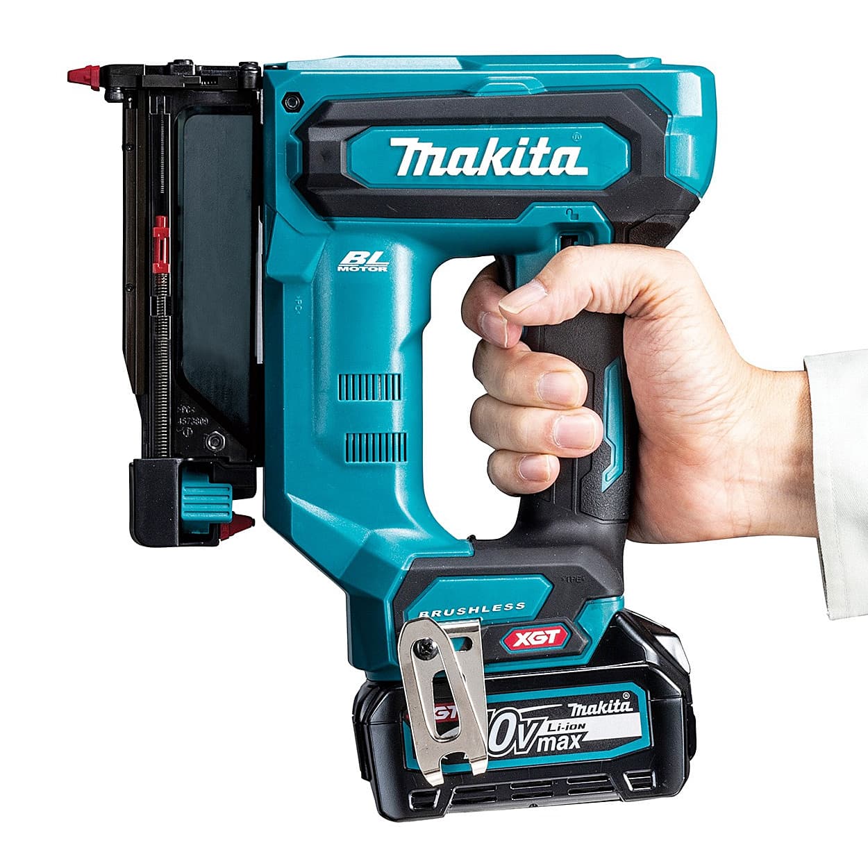 Makita 40Vmax XGT BL 35 mm (1-3/8") Cordless Pin Nailer (Bare Tool), PT001GZ