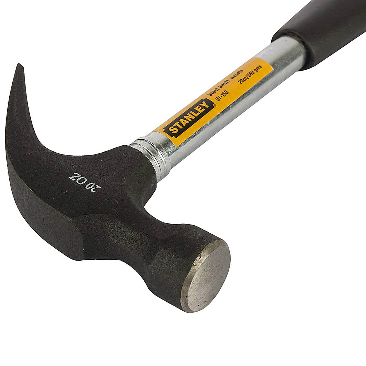 Stanley 560 Gms Claw Hammer With Steel Shaft, 51-158