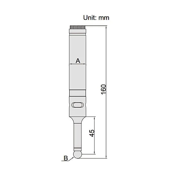 Insize 20 mm Shank Dia. Electronic Edge Finders, 6566-3