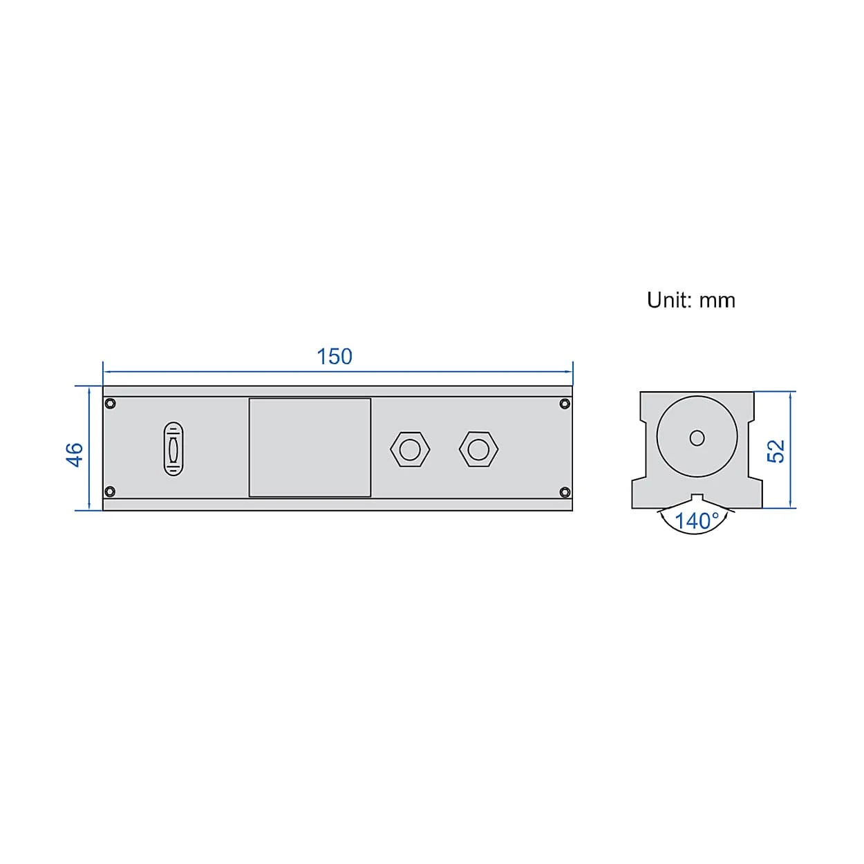 Insize Electronic Block Level, 4950-1