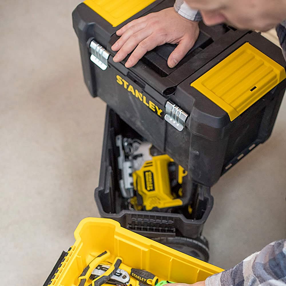 Stanley 3 IN 1 Essential Rolling Workshop With Metal Latches, STST1-80151