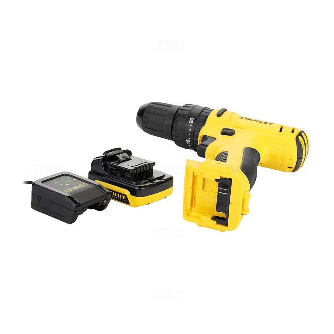 Stanley 12V / 1.5 Ah / 10 mm Cordless Hammer Drill Driver With 2 Batteries & Charger, SCH121S2-B1
