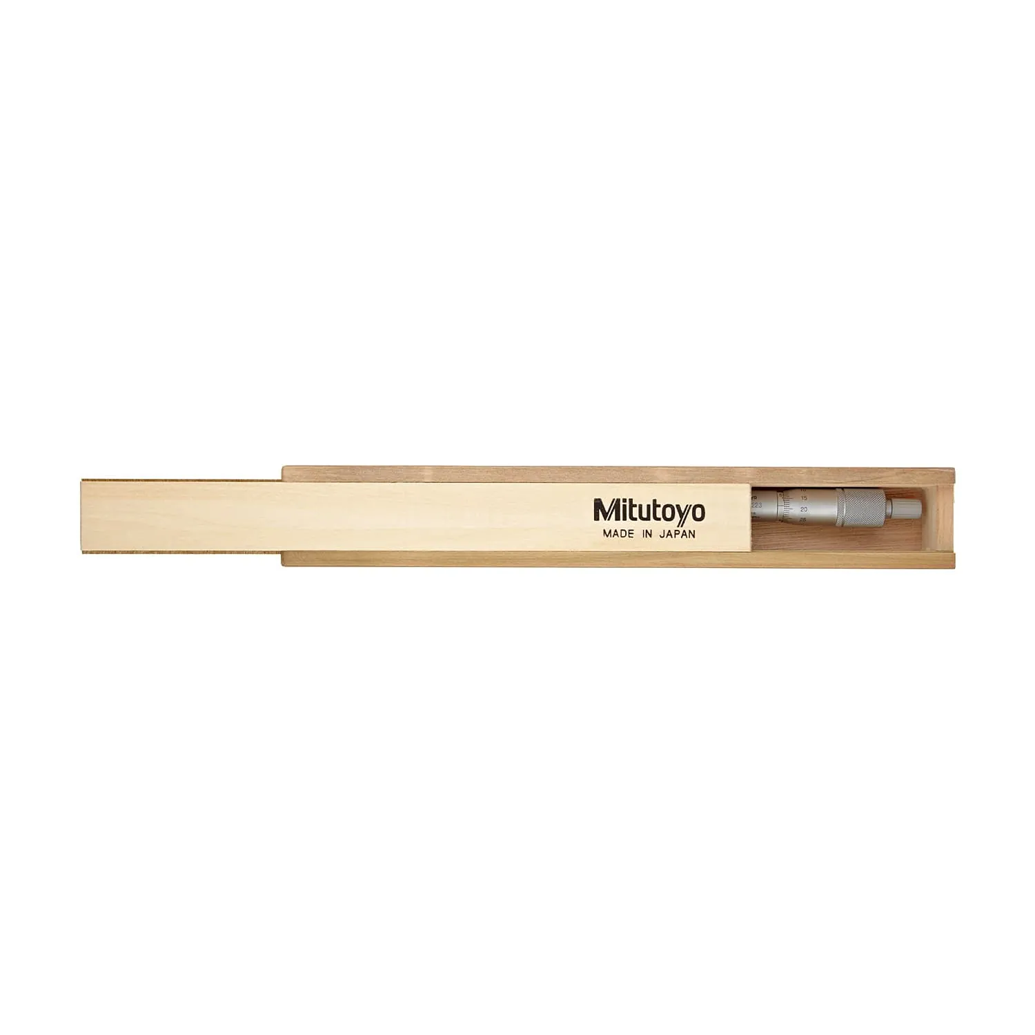Mitutoyo 25 - 50 mm Non-rotating Spindle Type Groove Micrometer (Dia. 12.7 mm Flange), 146-223