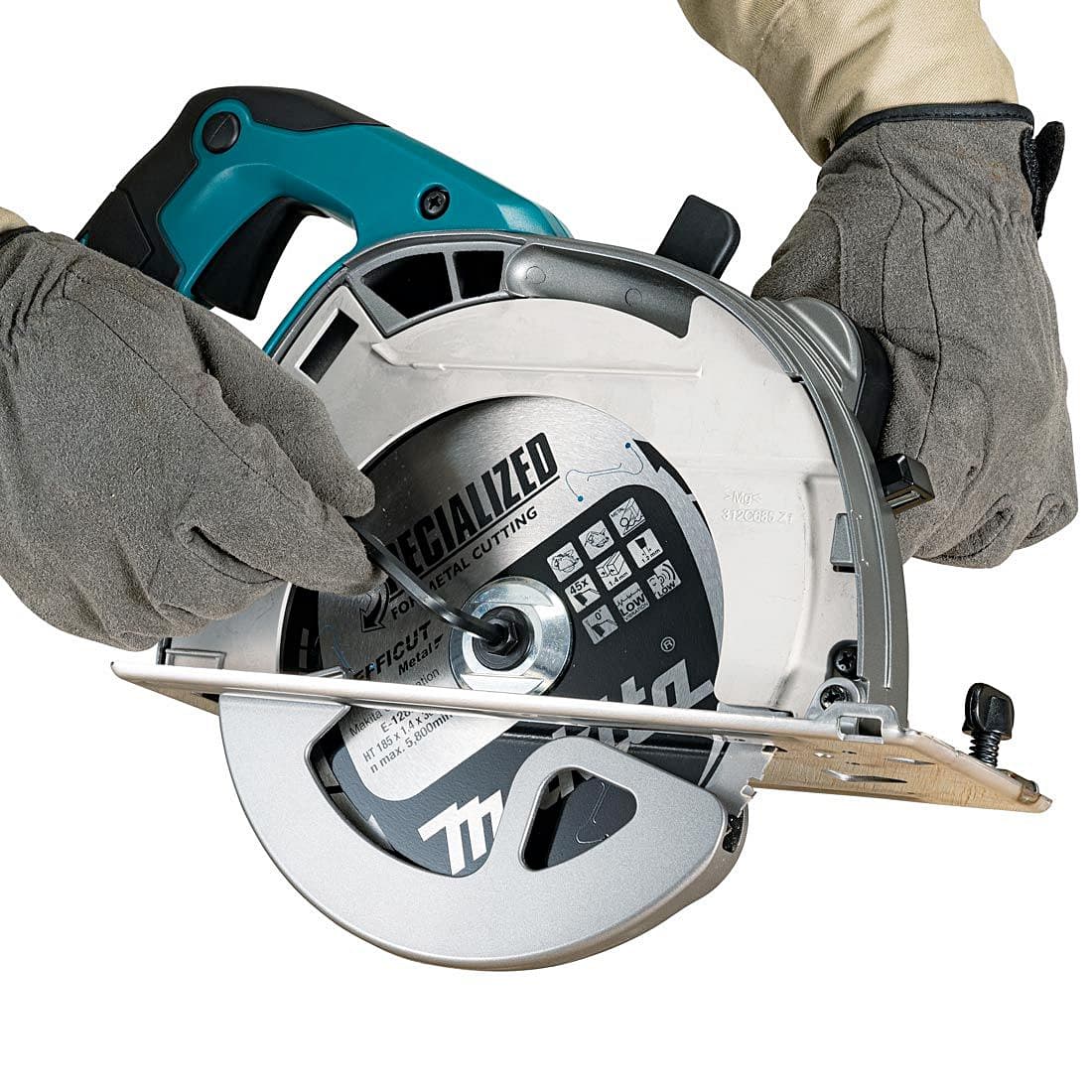 Makita 40Vmax XGT BL 185 mm (7-1/4") Cordless Metal Cutter with Electric Brake & Twin LED Lights (Bare Tool), CS002GZ