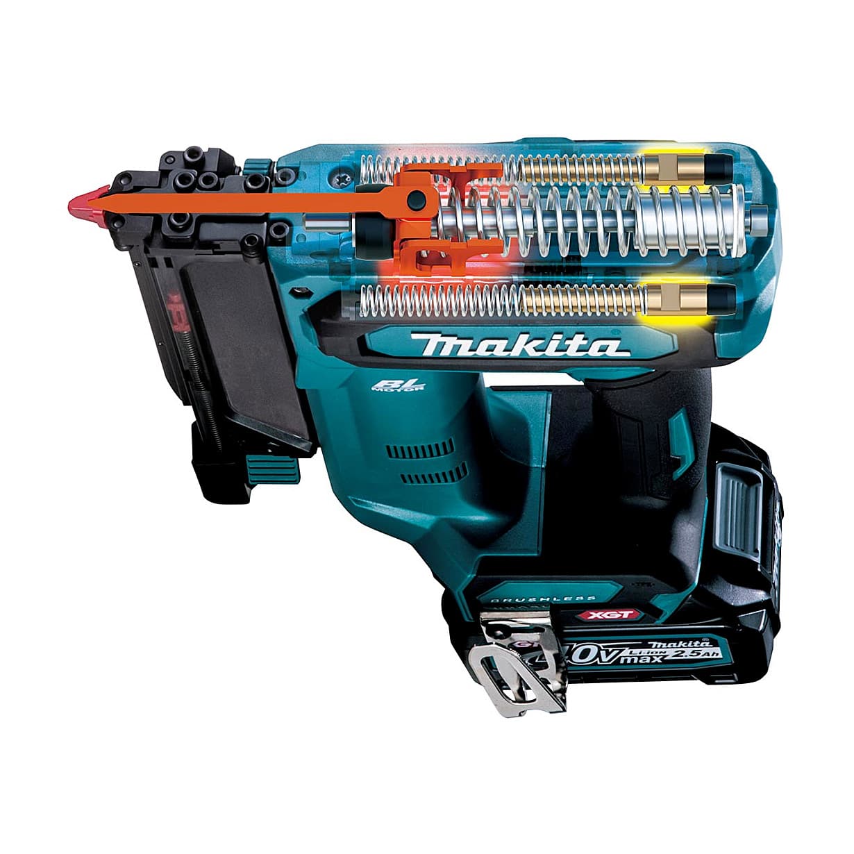 Makita 40Vmax XGT BL 35 mm (1-3/8") Cordless Pin Nailer (Bare Tool), PT001GZ