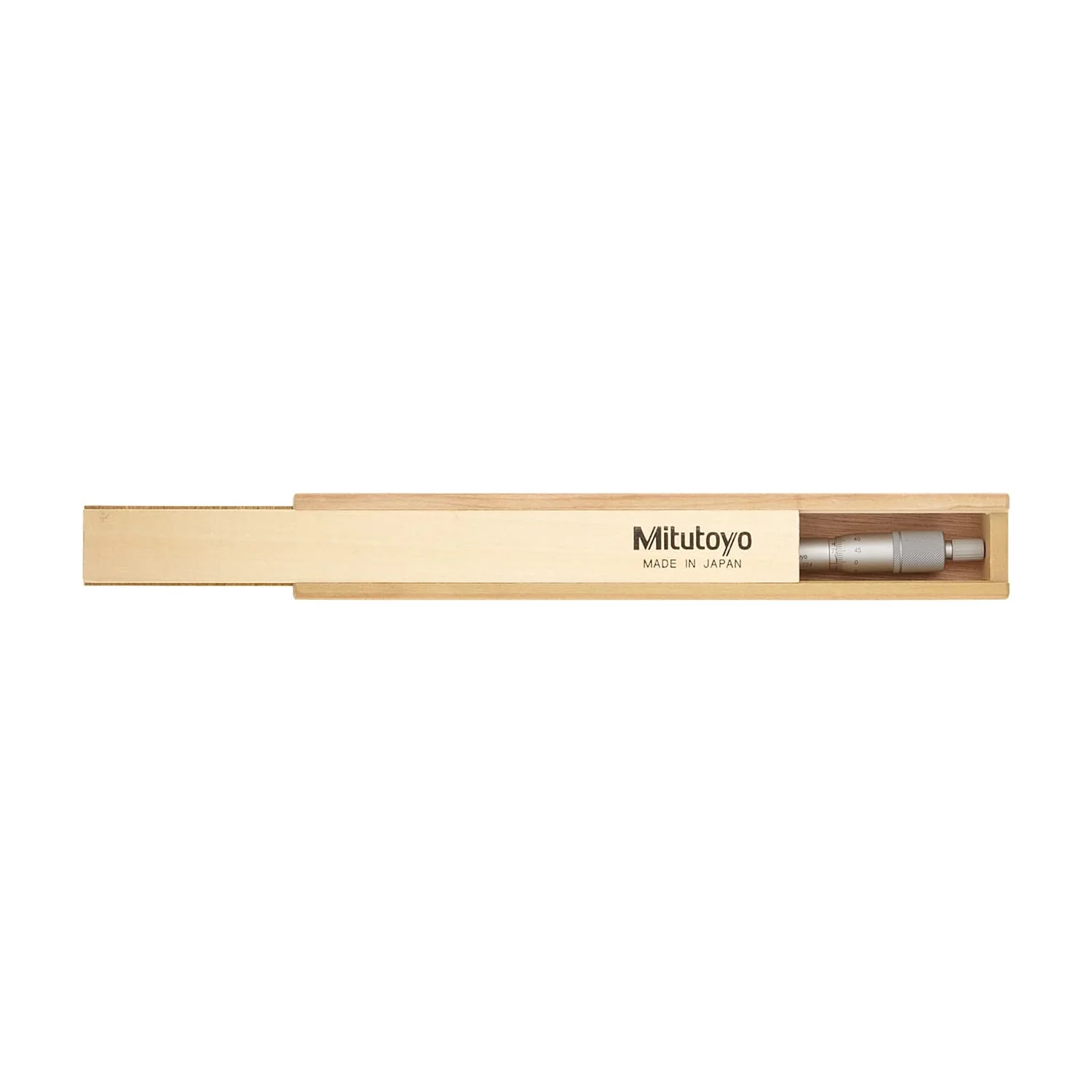 Mitutoyo 50 - 75 mm Non-rotating Spindle Type Groove Micrometer (Dia. 12.7 mm Flange), 146-224