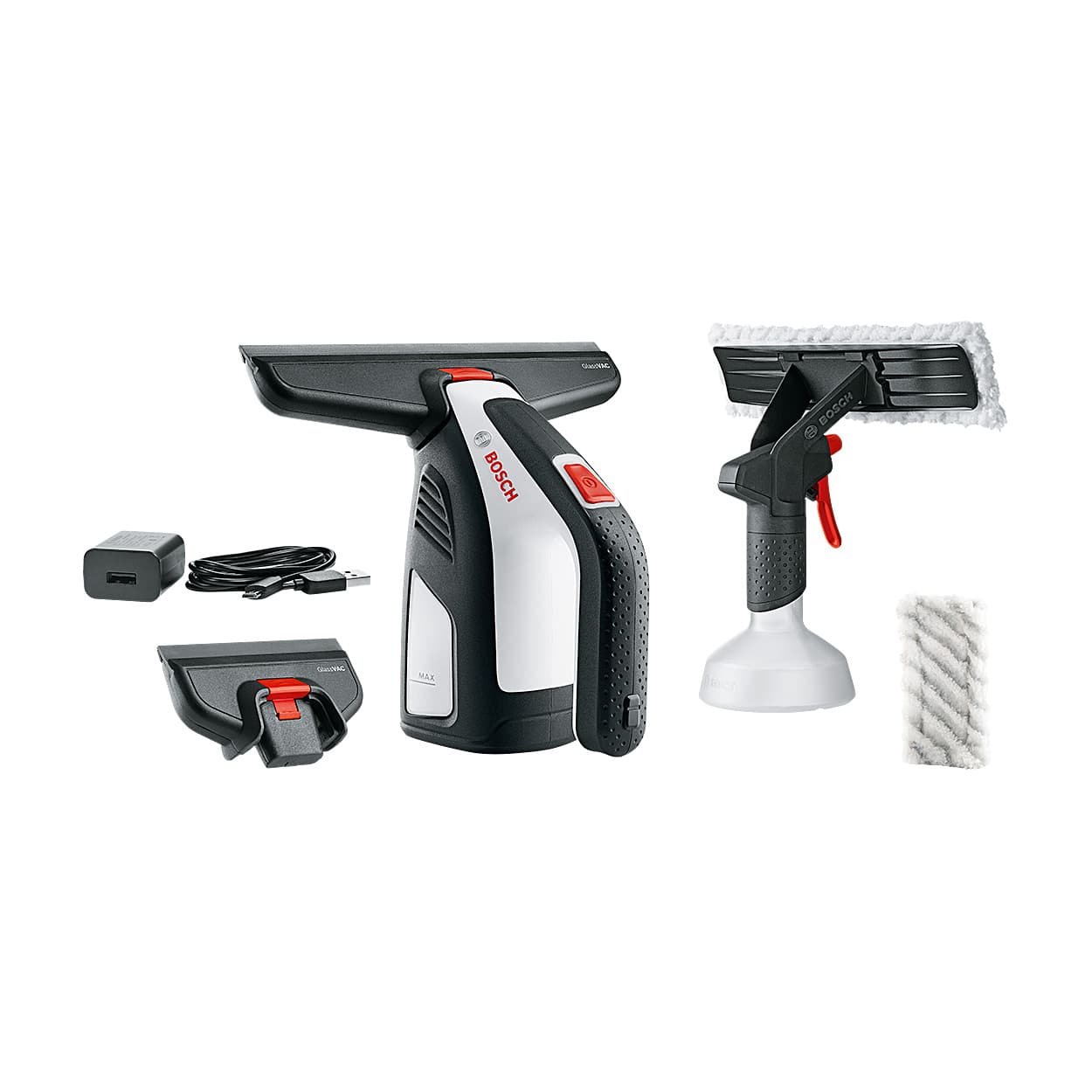 Bosch 3.6V Li-Ion Cordless Window Vacuums & Glass Washer, 0 600 8B7 200