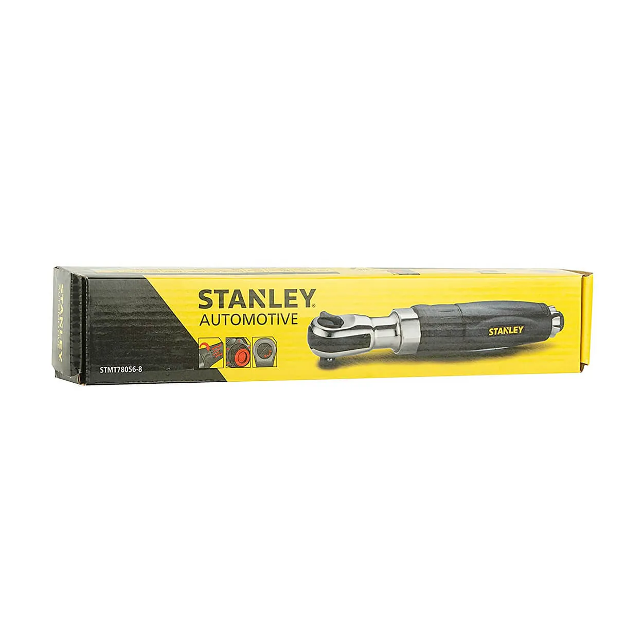 Stanley 1/2 inch Chrome Molybdenum Steel Air Ratchet Wrench, STMT78056-8