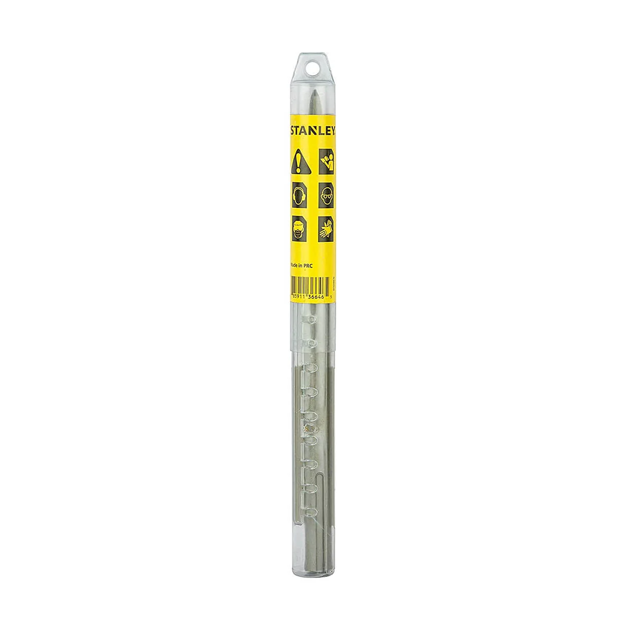 Stanley 300 mm SDS Max Round Body Pointed Demolition Chisel, STA54416-IN