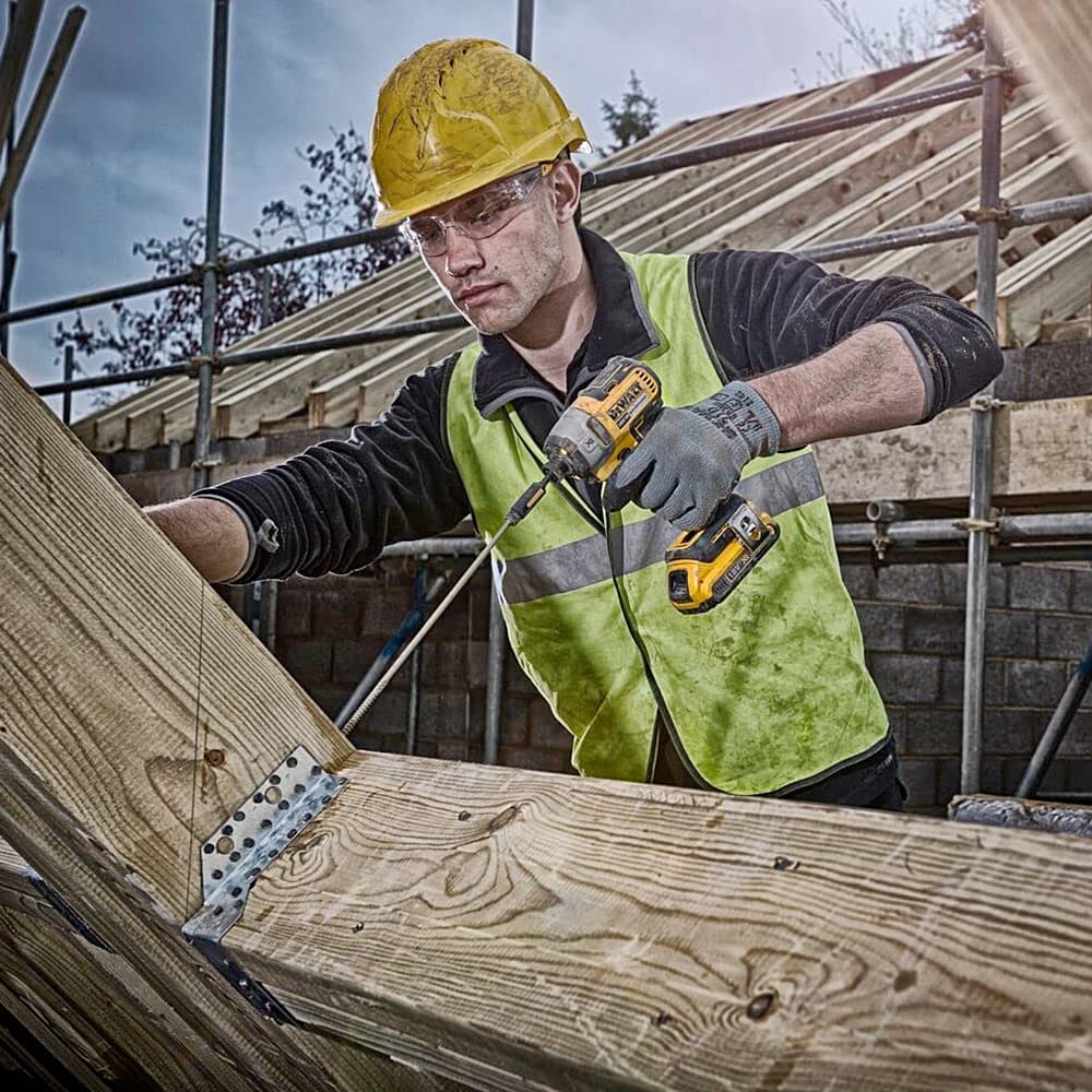 Dewalt 18V / 6.5 mm XR Li ion Cordless 3 Speed Impact Driver with Brushless Motor (Bare), DCF887NT-XJ