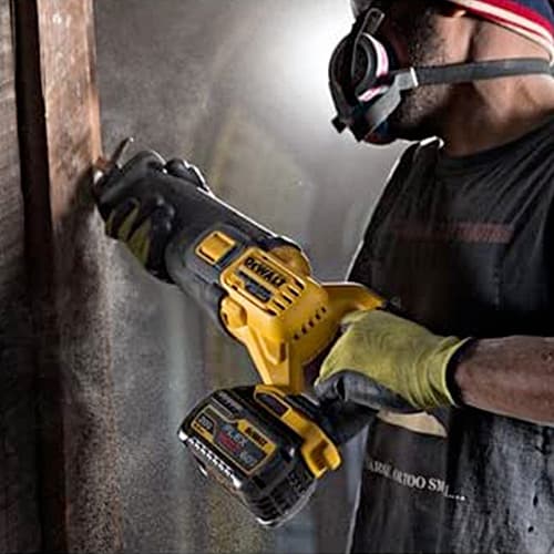 Dewalt 54V / 29mm Stroke XR FLEXVOLT Li-ion Cordless Reciprocating Saw Tstak with Brushless Motor & 2x6.0Ah Batteries, DCS388T2-QW