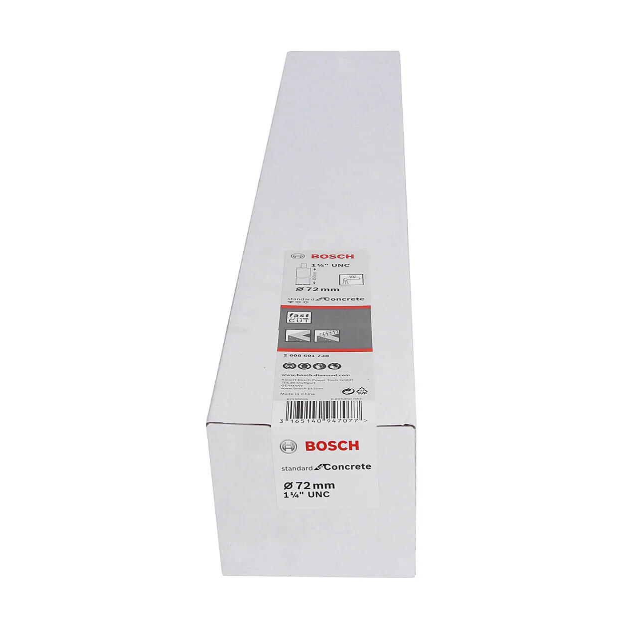 Bosch 72 mm / 1-1/4 Inch UNC Diamond Core Cutting Bits , 2 608 601 738