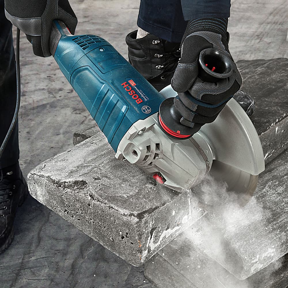 Bosch 180mm / 7 inch 2400W Professional Large Angle Grinder, GWS 24-180