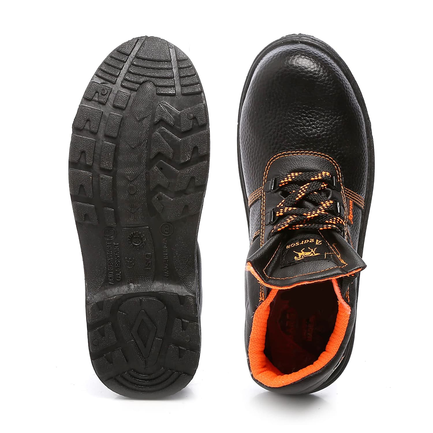 Agarson Crusher Long Lasting Safety Shoe with PVC Sole