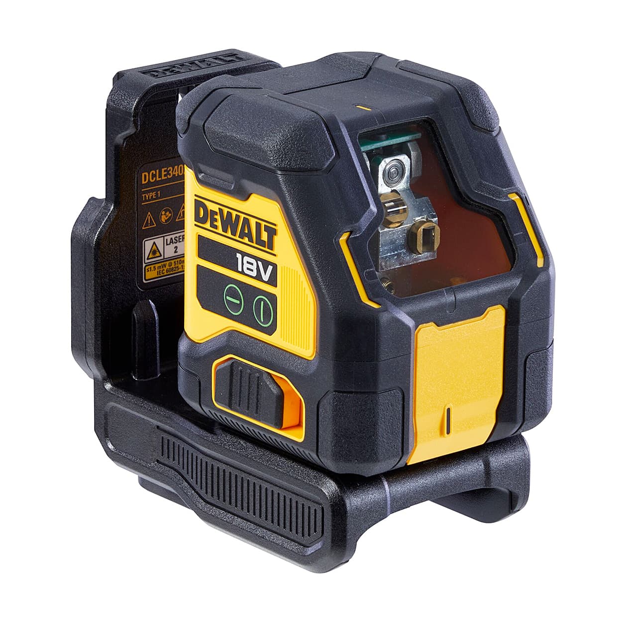 Dewalt 18V Compact Cross Line Laser (Green), DCLE34021D1-QW