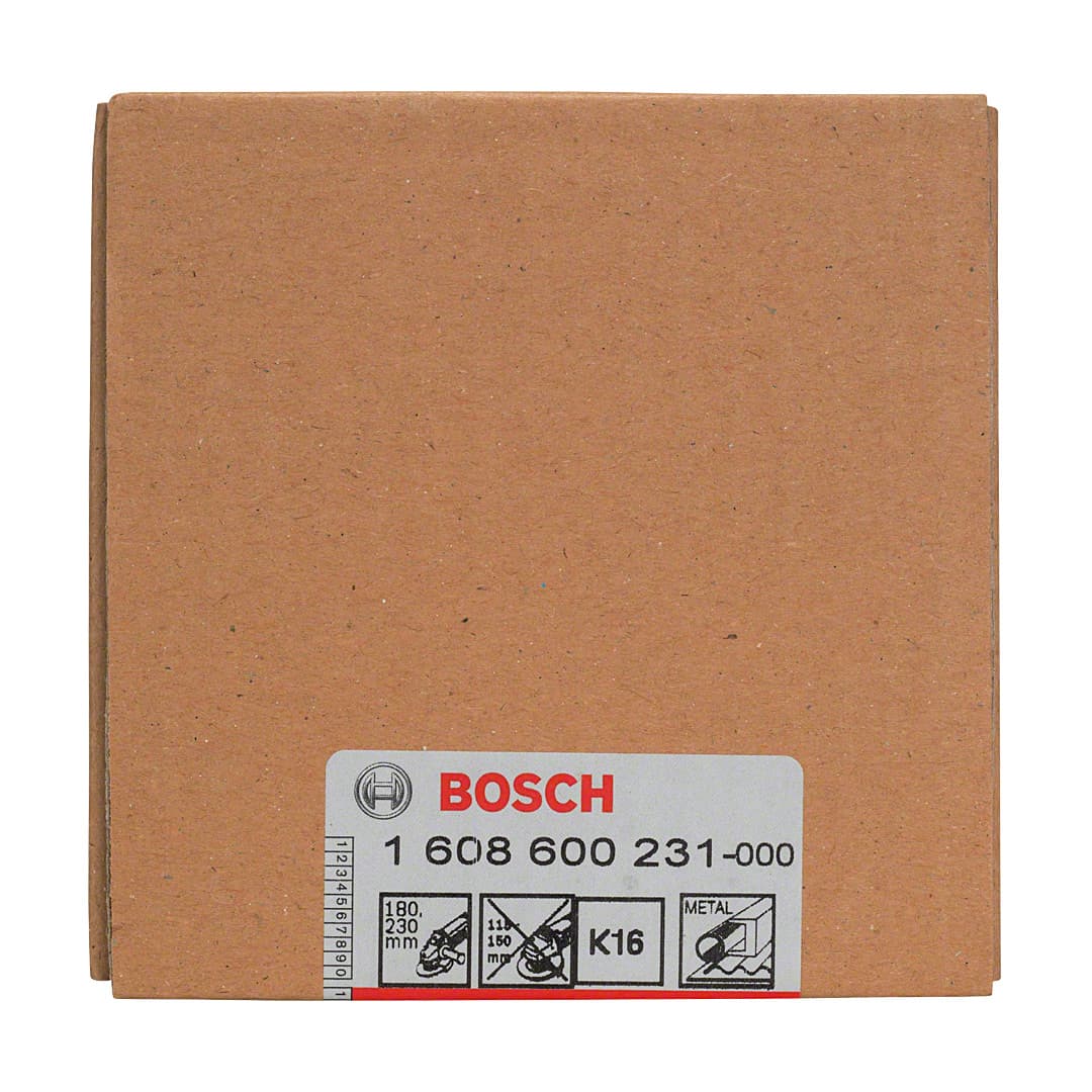 Bosch 110 mm / 16 Grit Conical Cup Wheel (Metal & Cast Iron), 1 608 600 231