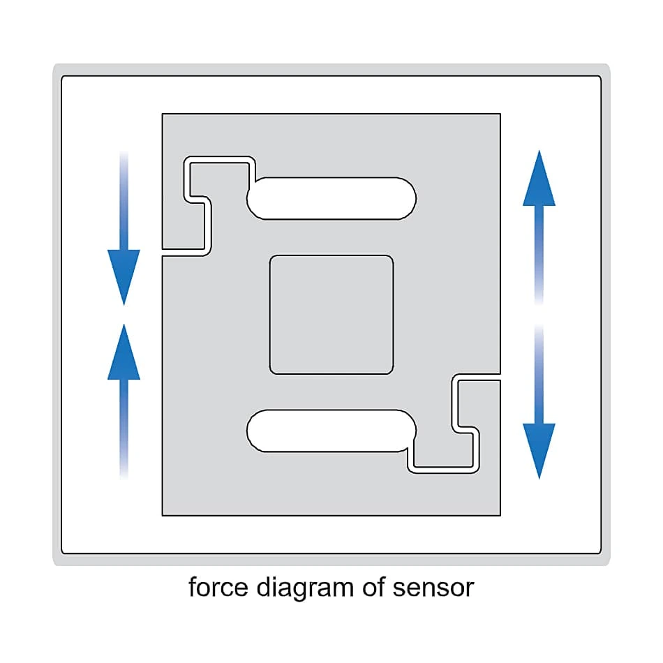 Insize 2000N / 200Kg Compact Type Compression Sensor (S-Type Tensile), 8651-2000