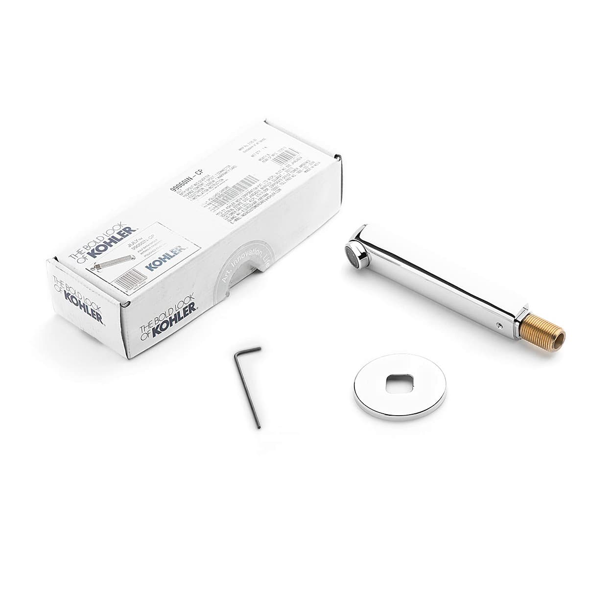 Kohler July Bath Spout Without Diverter In Polished Chrome Finish, K-99060IN-CP