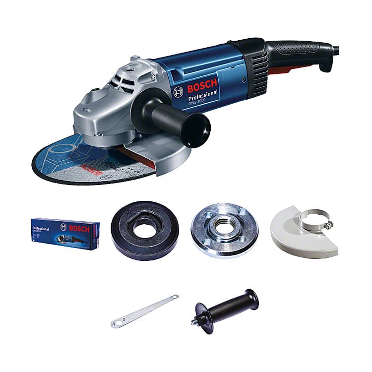 Bosch 180mm / 7 inch 2000W Professional Angle Grinder, GWS 2000-180