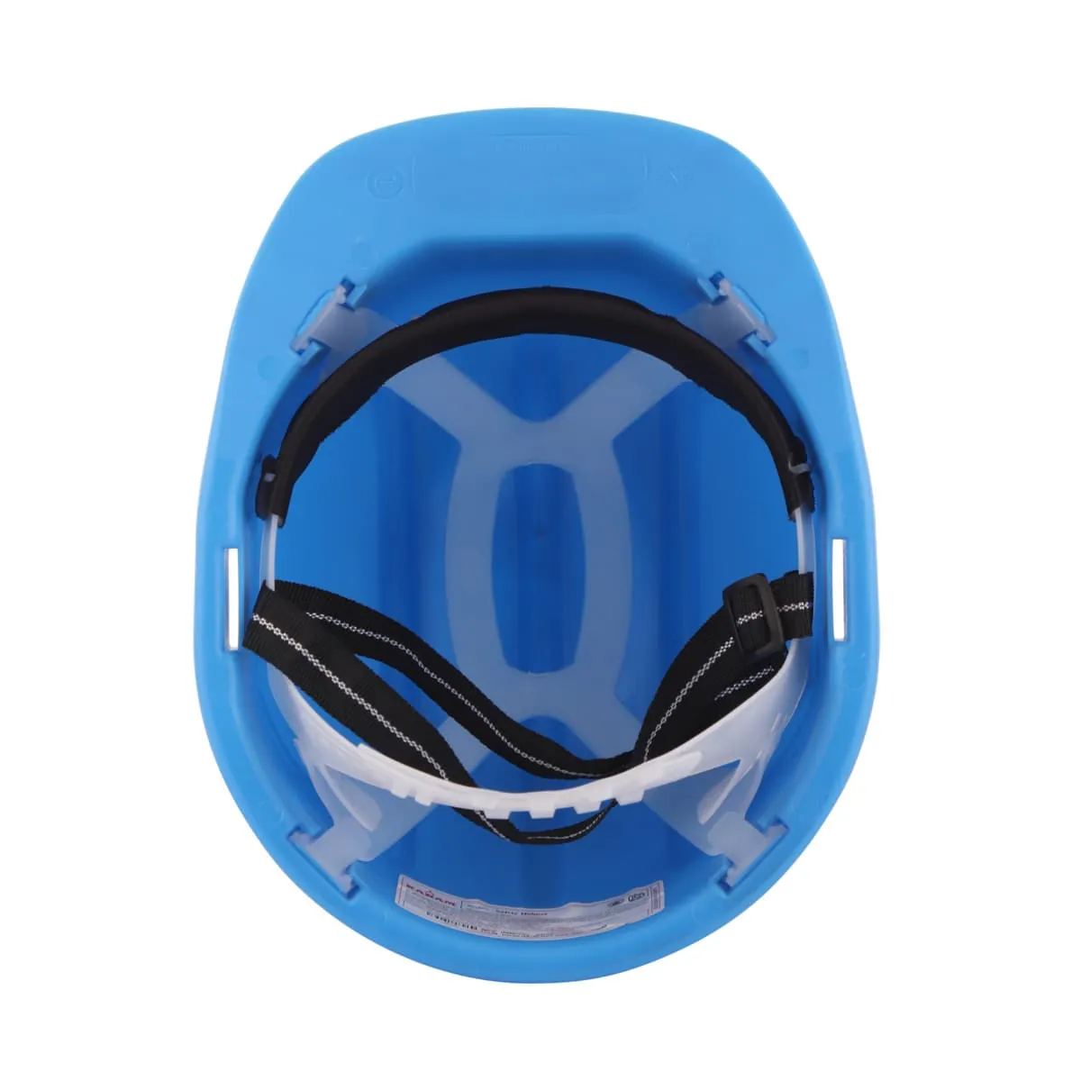 Karam ISI Marked Shelmet Safety Helmet With Plastic Cradle (Star Blue), PN501