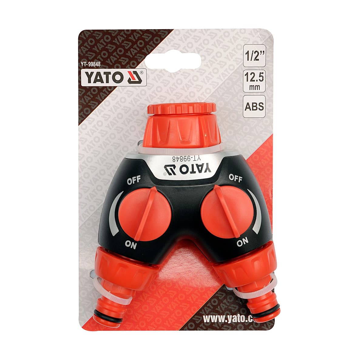 Yato 1 & 3/4 Inch Sq. Drive Double Garden Valve, YT-99848
