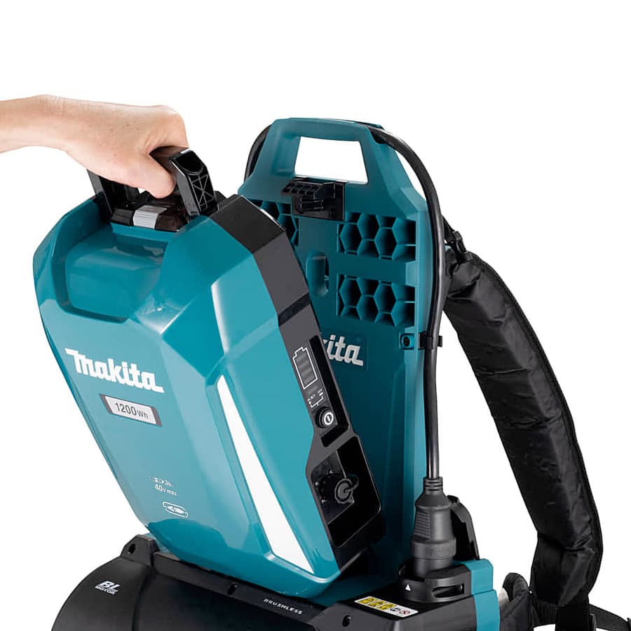 Makita 0 - 22.0 N Battery Powered Backpack Blower (Bare Tool), UB002CZ