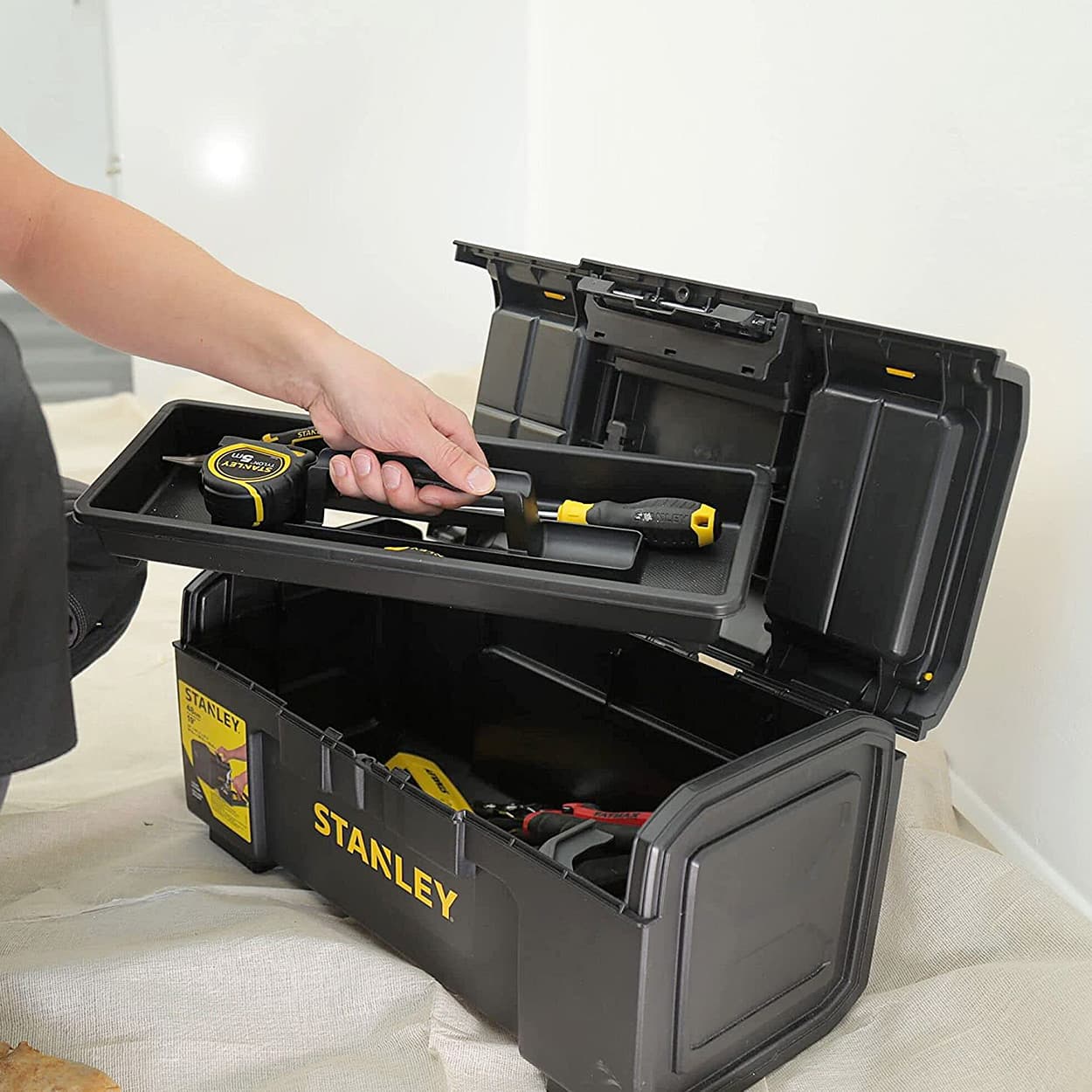 Stanley 19 Inch One Touch Tool Box, 1-79-217