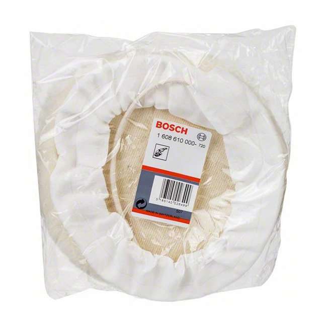 Bosch 180 mm Lambswool Bonnet For Polishers, 1 608 610 000