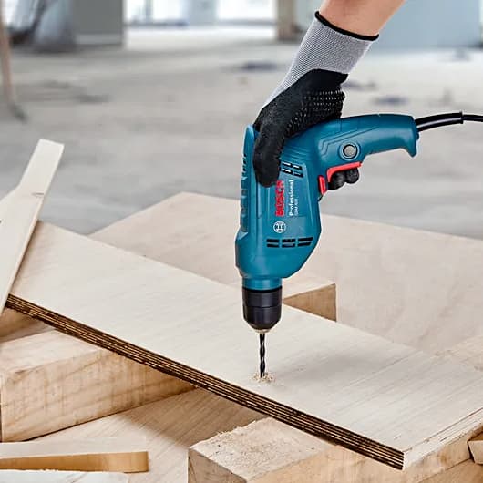 Bosch 10 mm 420W Professional Rotary Drill with Keyless Chuck, GBM 400