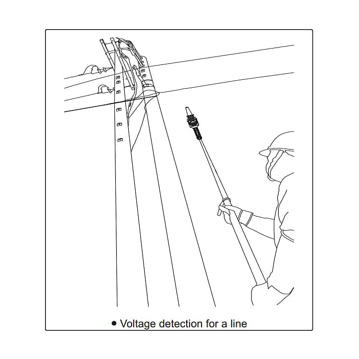 Kusam-Meco 50V - 132kV Non-Contact High Voltage Detector, 277HP