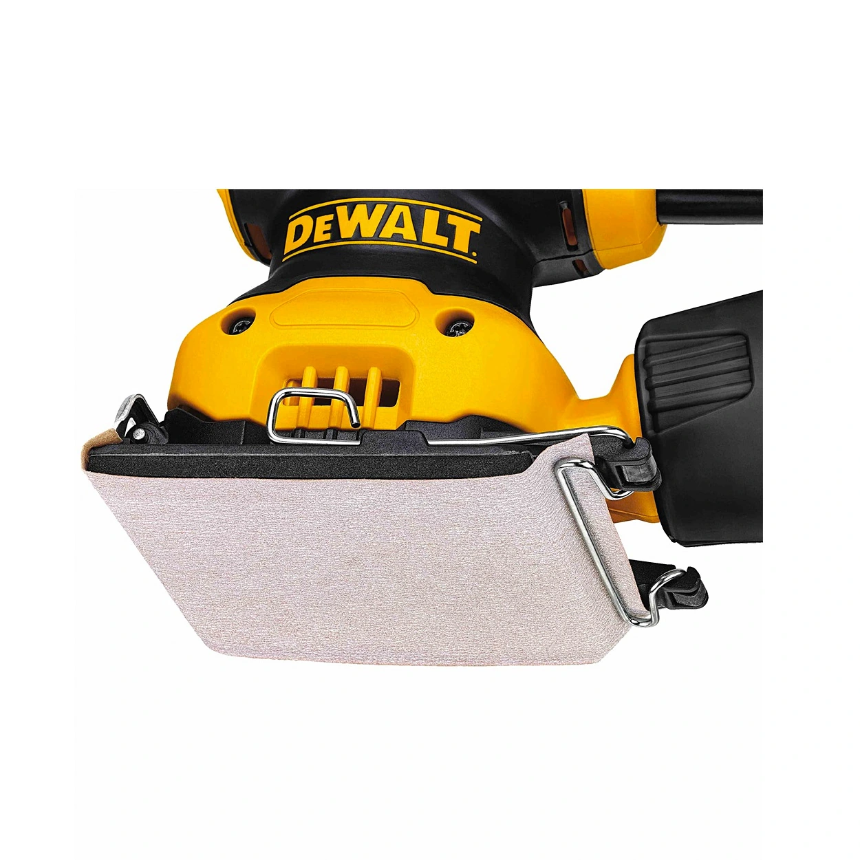 Dewalt 230W 1/4 Inch Sheet Palm Grip Sander-Perform Protect Shield, DWE6411-B5